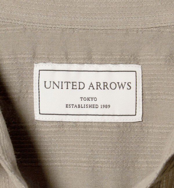 UNITED ARROWS「コードストライプ プルオーバー シャツ」|シャツ・ブラウス|