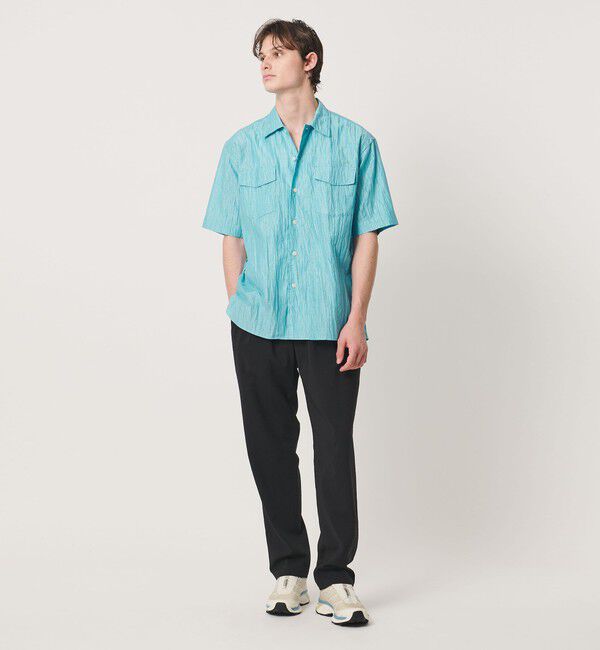UNITED ARROWS「リンクル リラックス ショートスリーブシャツ」|シャツ・ブラウス|
