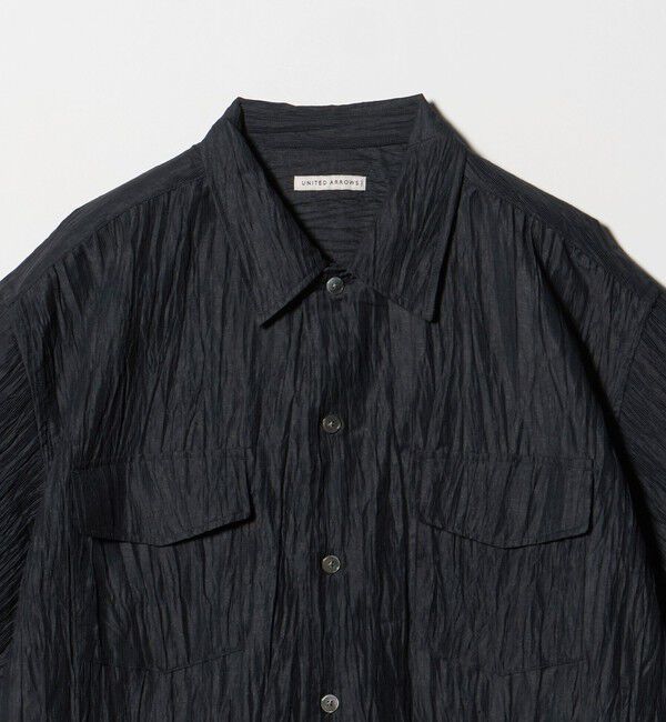 UNITED ARROWS「リンクル リラックス ショートスリーブシャツ」|シャツ・ブラウス|