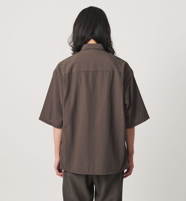 UNITED ARROWS「DotAir ドットエア ミリタリー ショートスリーブ シャツ 吸水速乾 タテストレッチ」|シャツ・ブラウス|