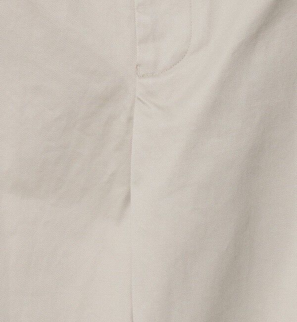 UNITED ARROWS「フィンクス/ジンバブエコットン ギャバピーチ ワイドパンツ」|チノ|