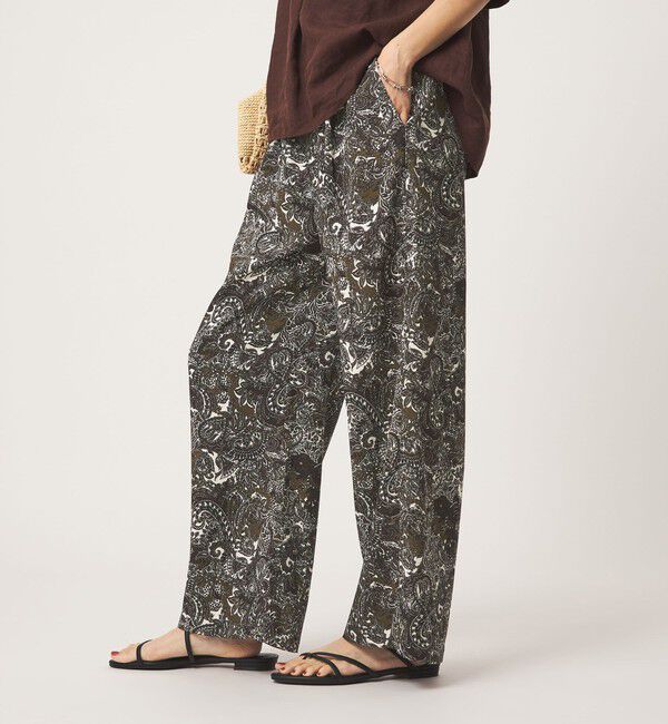 UNITED ARROWS green label relaxing「ペイズリー プリント パンツ」|その他|
