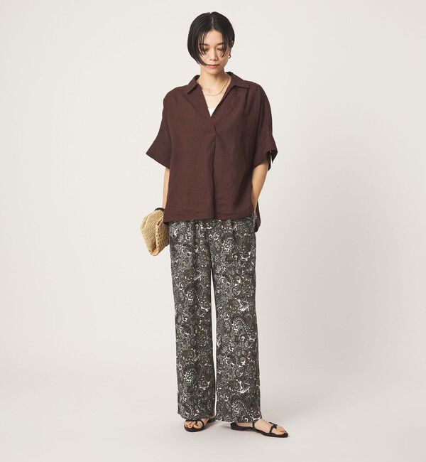 UNITED ARROWS green label relaxing「ペイズリー プリント パンツ」|その他|
