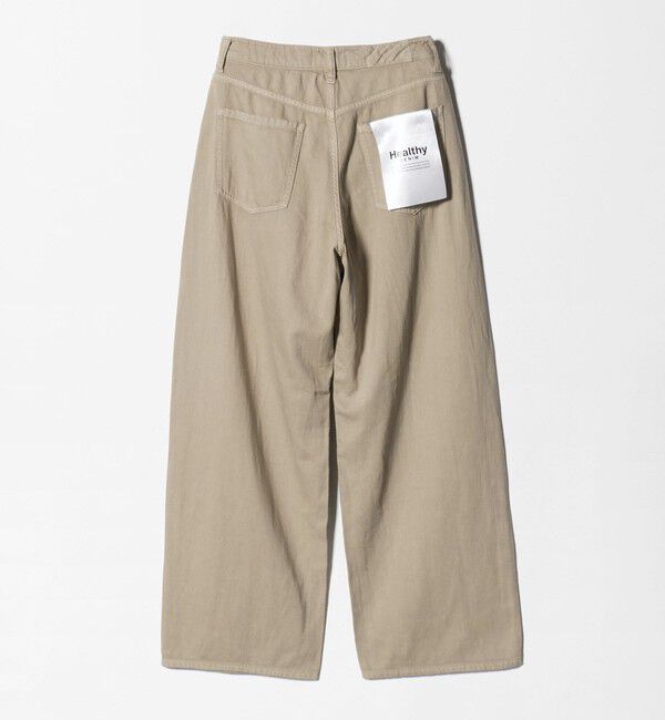 UNITED ARROWS green label relaxing「【別注】＜HEALTHY DENIM＞カーブ デニム  パンツ ベージュ」|デニム|