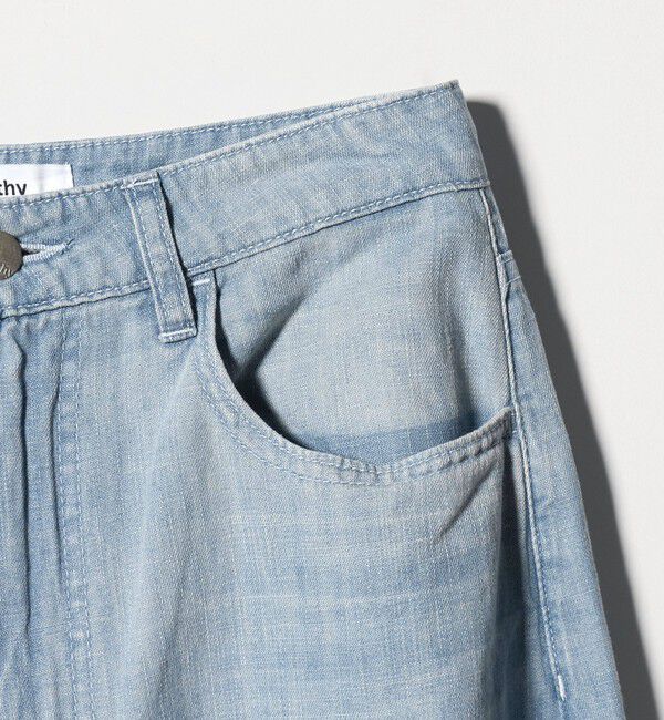 UNITED ARROWS green label relaxing「【別注】＜HEALTHY DENIM＞カーブ デニム パンツ ライトブルー」|デニム|