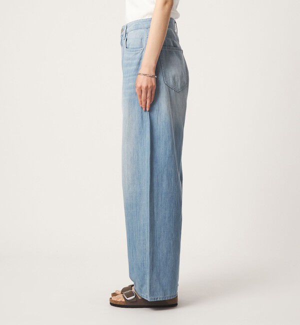 UNITED ARROWS green label relaxing「【別注】＜HEALTHY DENIM＞カーブ デニム パンツ ライトブルー」|デニム|