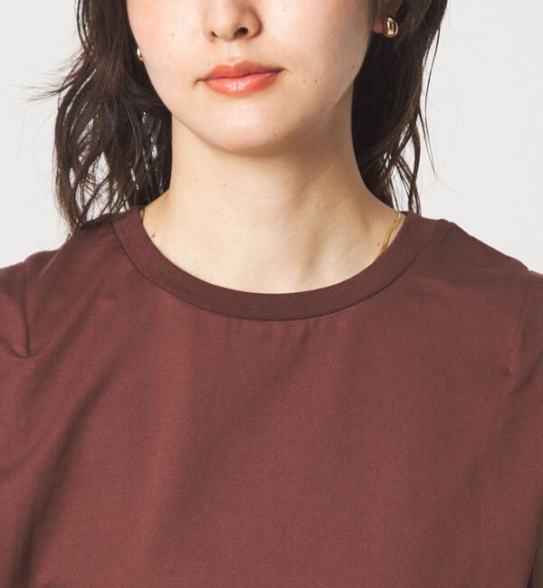 UNITED ARROWS green label relaxing「ショルダータック ノースリーブ プルオーバー カットソー」|Tシャツ・カットソー|