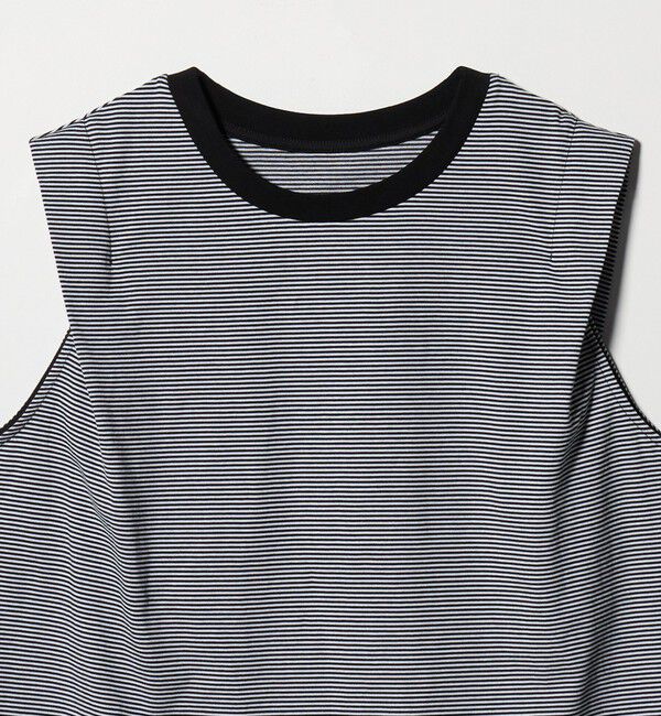 UNITED ARROWS green label relaxing「ショルダータック ノースリーブ プルオーバー カットソー」|Tシャツ・カットソー|