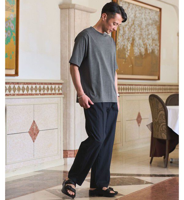 UNITED ARROWS green label relaxing「【WEB限定】スノーフェード 半袖 クルーネック Tシャツ -吸水速乾-」|Tシャツ・カットソー|