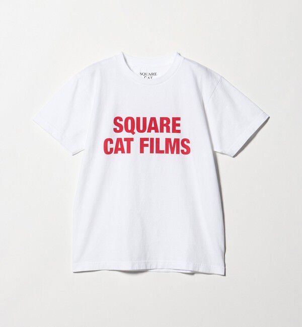 UNITED ARROWS green label relaxing「【別注】＜SQUARE CATFILMS＞フォトプリント Tシャツ」|Tシャツ・カットソー|