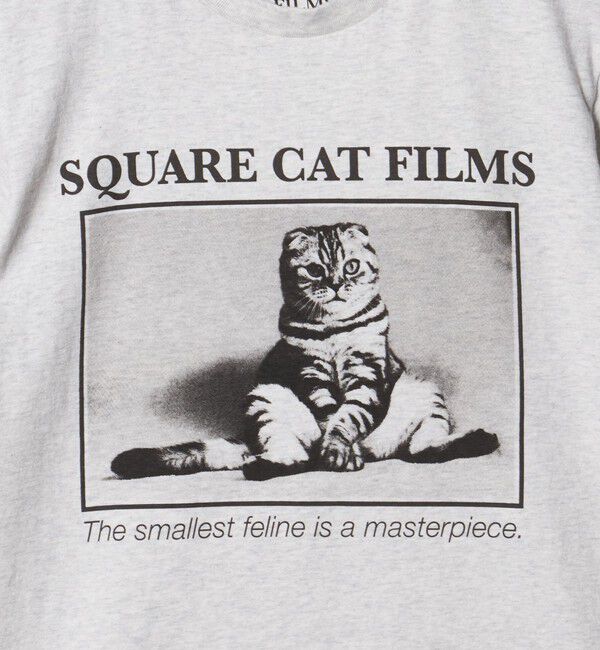 UNITED ARROWS green label relaxing「【別注】＜SQUARE CATFILMS＞フォトプリント Tシャツ」|Tシャツ・カットソー|