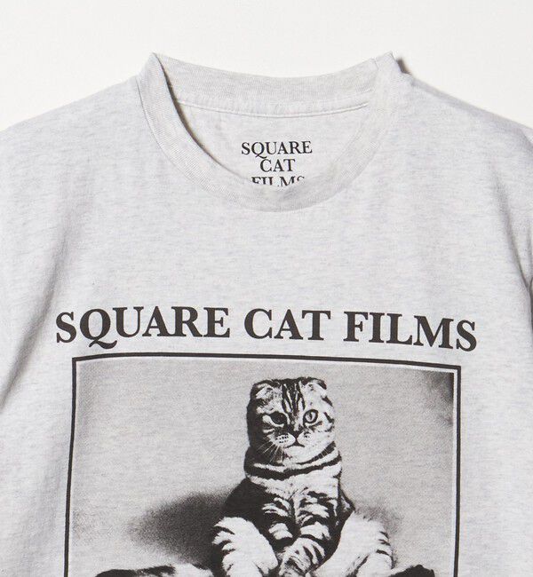 UNITED ARROWS green label relaxing「【別注】＜SQUARE CATFILMS＞フォトプリント Tシャツ」|Tシャツ・カットソー|