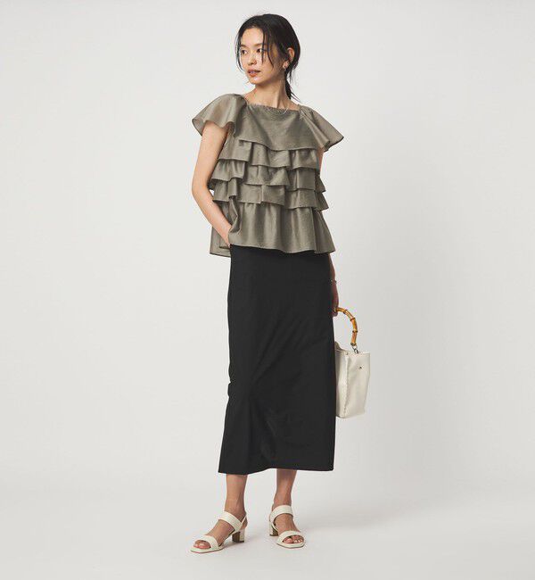 UNITED ARROWS green label relaxing「カット タイトスカート」|タイト|