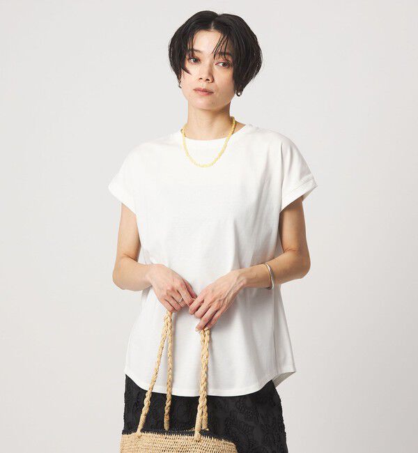 UNITED ARROWS green label relaxing「バックスリット   プルオーバー カットソー 制菌」|Tシャツ・カットソー|