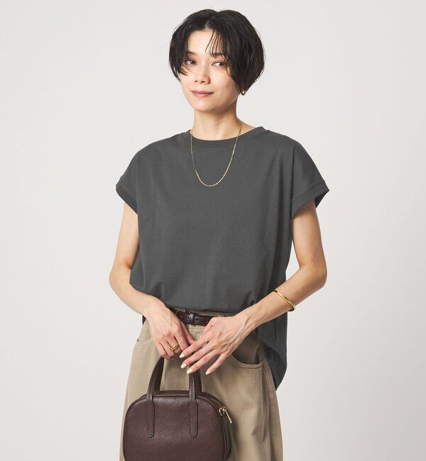 UNITED ARROWS green label relaxing「バックスリット   プルオーバー カットソー 制菌」|Tシャツ・カットソー|