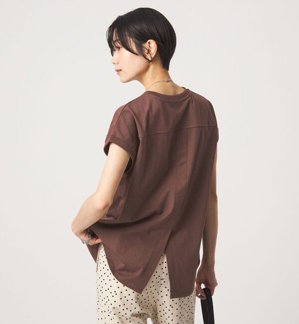 UNITED ARROWS green label relaxing「バックスリット   プルオーバー カットソー 制菌」|Tシャツ・カットソー|MD.BROWN