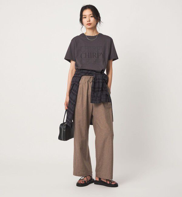 UNITED ARROWS green label relaxing「［size SHORT/TALLあり］BREEZE LINEN ブリーズリネン ワイド パンツ 2」|その他|