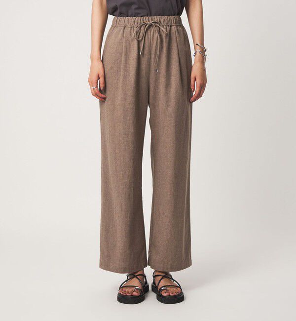 UNITED ARROWS green label relaxing「［size SHORT/TALLあり］BREEZE LINEN ブリーズリネン ワイド パンツ 2」|その他|