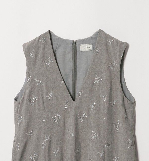 UNITED ARROWS green label relaxing「［size SHORTあり］ラメ エンブロイダリー ジャンパースカート」|ジャンパースカート|