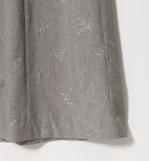 UNITED ARROWS green label relaxing「［size SHORTあり］ラメ エンブロイダリー ジャンパースカート」|ジャンパースカート|