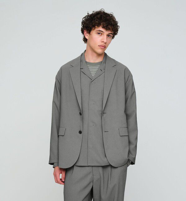 UNITED ARROWS green label relaxing「SHIELDRY フライフロント 長袖 オープンカラー シャツ -伸縮性・UVカット・遮熱-」|シャツ・ブラウス|