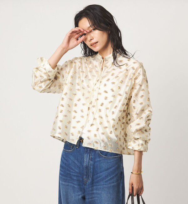 UNITED ARROWS green label relaxing「ジャガード シャツ」|シャツ・ブラウス|