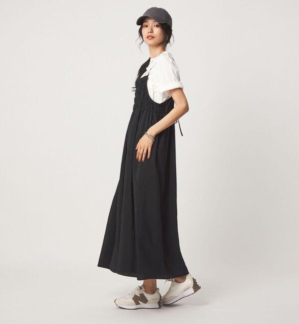 UNITED ARROWS green label relaxing「シャーリング キャミソール ワンピース」|ワンピース|
