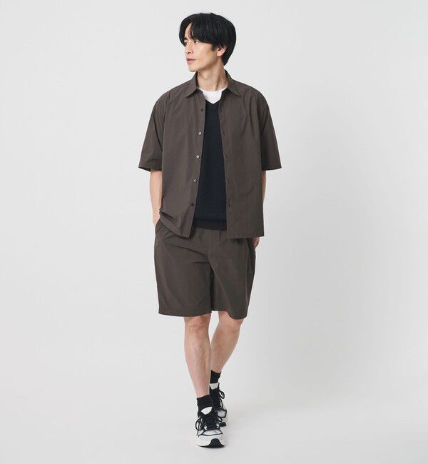 BEAUTY&YOUTH UNITED ARROWS「360&deg;MASTER ICE ショートスリーブ シャツ セットアップ対応 接触冷感 ストレッチ 撥水 UVカット」|シャツ・ブラウス|