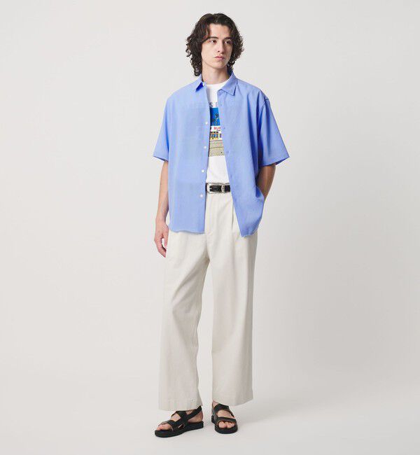 BEAUTY&YOUTH UNITED ARROWS「ライト ウェーブ トリクシオン レギュラー シャツ GRANDE TAPERD型」|シャツ・ブラウス|