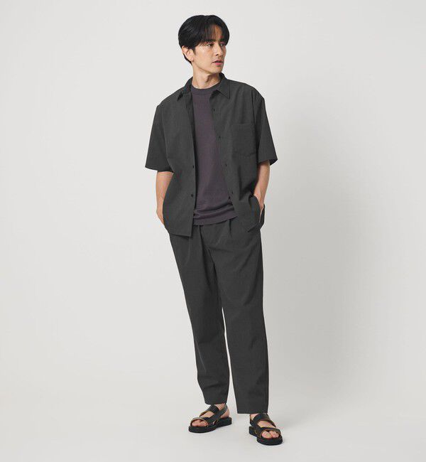 BEAUTY&YOUTH UNITED ARROWS「KOMATSU PACK トロピカル レギュラー シャツ FORM型 ストレッチ 吸水速乾 UVカット セットアップ対応」|シャツ・ブラウス|