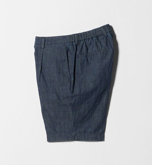 UNITED ARROWS「＜DEVORE＞シャンブレー ハーフギャザー ショーツ」|その他|