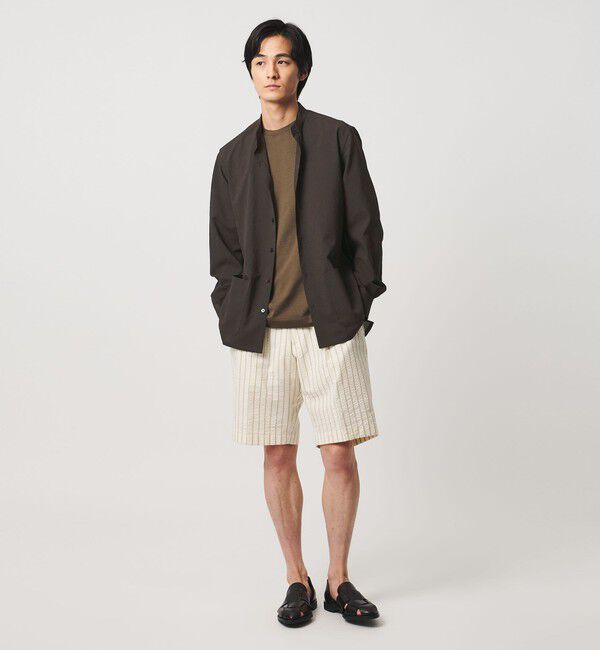 UNITED ARROWS「ハイツイスト バンドカラー チョアシャツ」|シャツ・ブラウス|