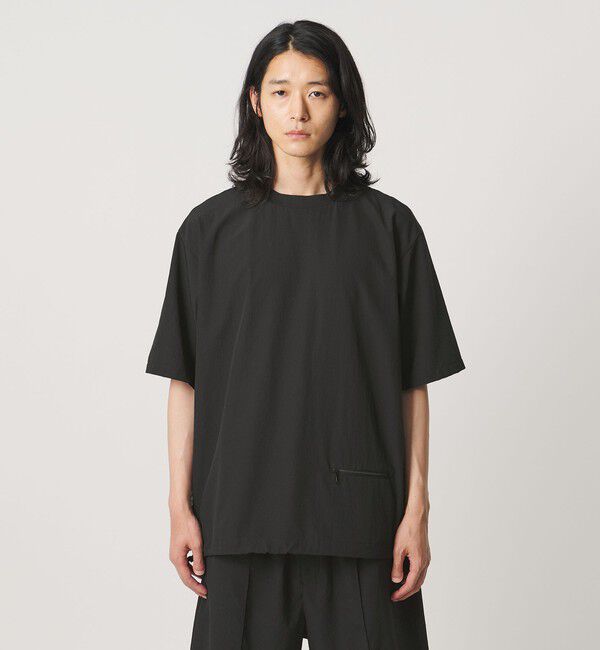 UNITED ARROWS「DotAir ドットエア ヘムコード クルーネック Tシャツ 吸水速乾 タテストレッチ」|Tシャツ・カットソー|