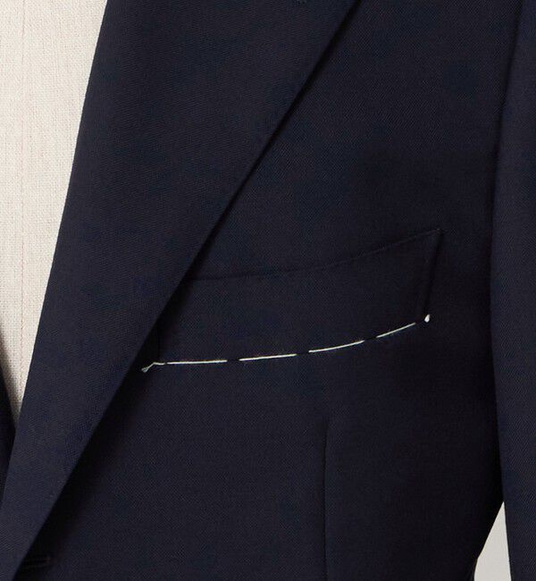 UNITED ARROWS「Vitale Barberis Canonico シングル ３ボタン ブレザー」|テーラードジャケット|