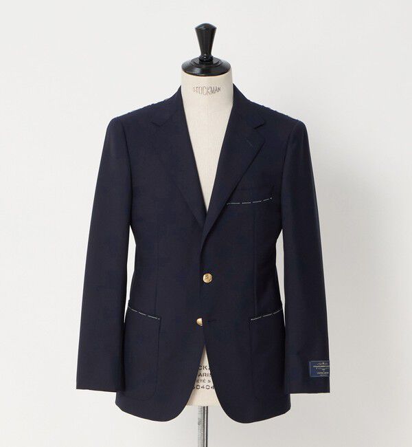UNITED ARROWS「Vitale Barberis Canonico シングル ３ボタン ブレザー」|テーラードジャケット|