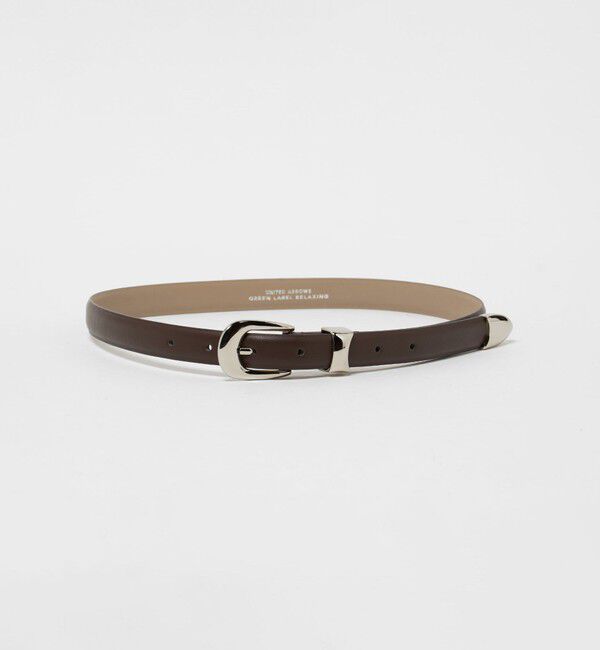 UNITED ARROWS green label relaxing「メタル 剣先 ベルト 2」|ベルト|