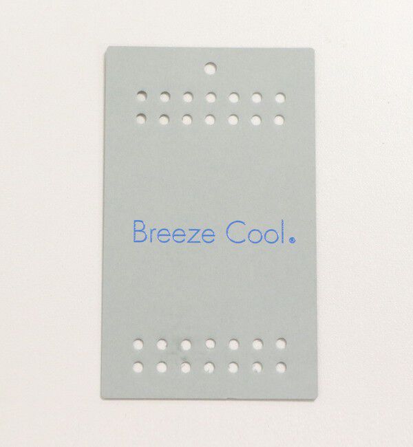 UNITED ARROWS green label relaxing「Breeze Cool  ラッフル ブラウス マシンウォッシャブル 吸水速乾 通気性 UVカット」|シャツ・ブラウス|