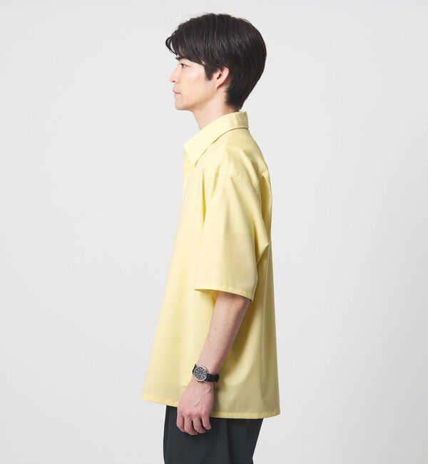 UNITED ARROWS green label relaxing「ウォッシャブルトロ スキッパー 半袖 シャツ プルオーバー -ウォッシャブル・ストレッチ-」|シャツ・ブラウス|