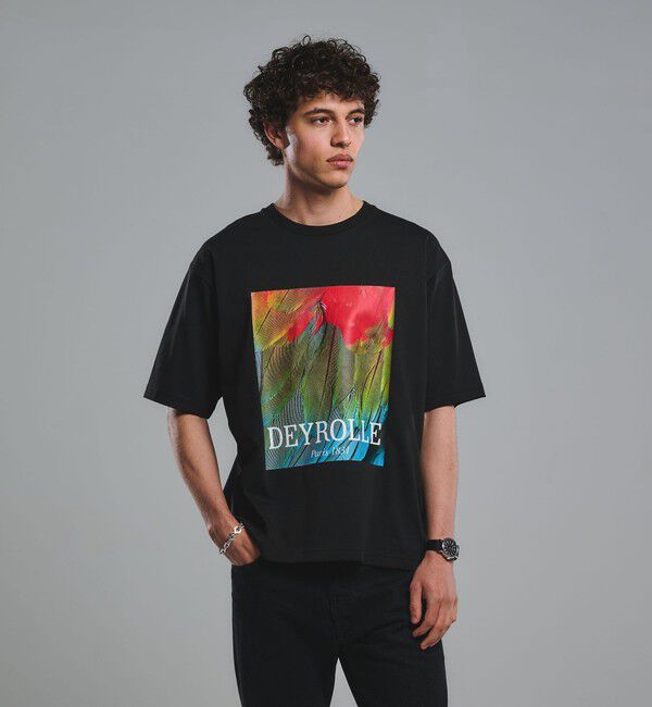 UNITED ARROWS green label relaxing「DEYROLLE GLR プリント クルーネック 半袖 Tシャツ」|Tシャツ・カットソー|その他3
