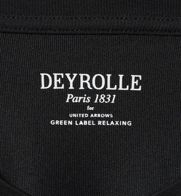 UNITED ARROWS green label relaxing「DEYROLLE GLR プリント クルーネック 半袖 Tシャツ」|Tシャツ・カットソー|
