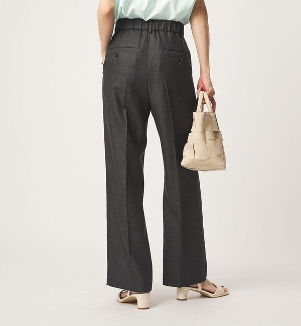 UNITED ARROWS green label relaxing「［size SHORT/TALLあり］リネンライク セミフレア パンツ 」|その他|