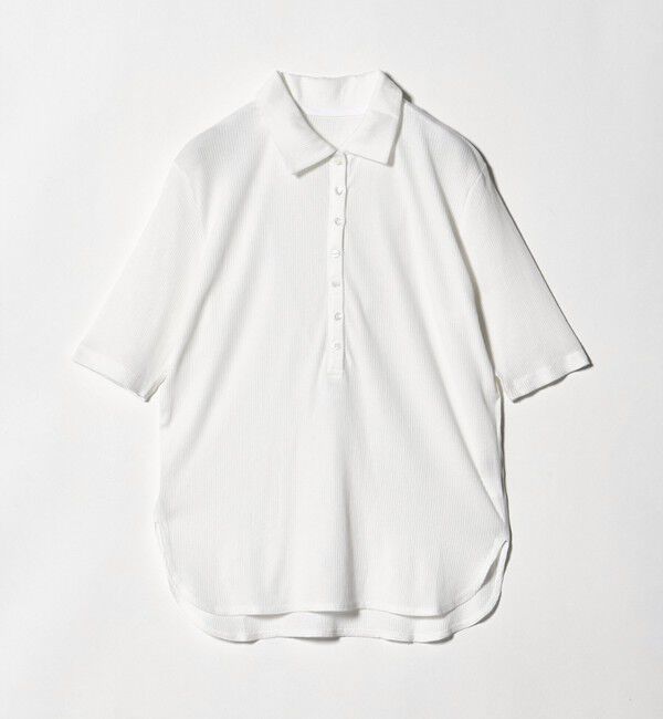 UNITED ARROWS green label relaxing「【WEB限定】＜at ease＞シアーテレコ エリツキ カットソー」|Tシャツ・カットソー|