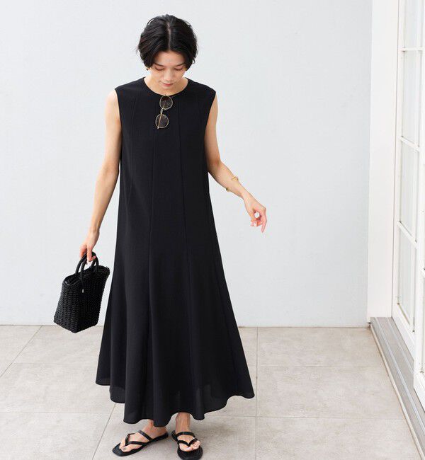 UNITED ARROWS green label relaxing「［size SHORT/TALLあり］ドライクロス ワンピース マシンウォッシャブル 通気性」|ワンピース|