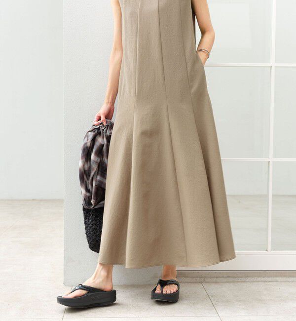 UNITED ARROWS green label relaxing「［size SHORT/TALLあり］ドライクロス ワンピース マシンウォッシャブル 通気性」|ワンピース|