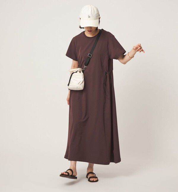 UNITED ARROWS green label relaxing「【別注】＜RUSSELL ATHLETIC＞ SHELTECH ワンピース」|ワンピース|DK.BROWN