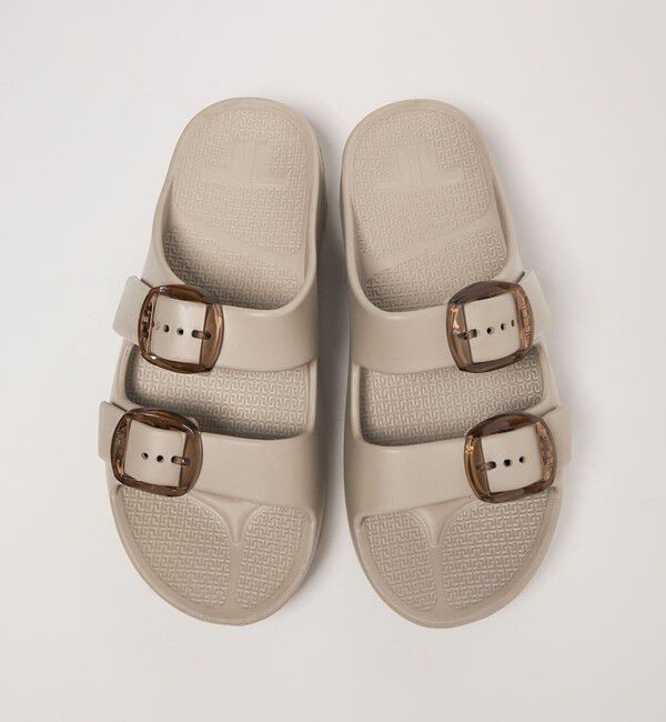 UNITED ARROWS green label relaxing「【別注】＜TELIC&times;Begin&times;GLR＞ ダブル バックル サンダル」|サンダル|