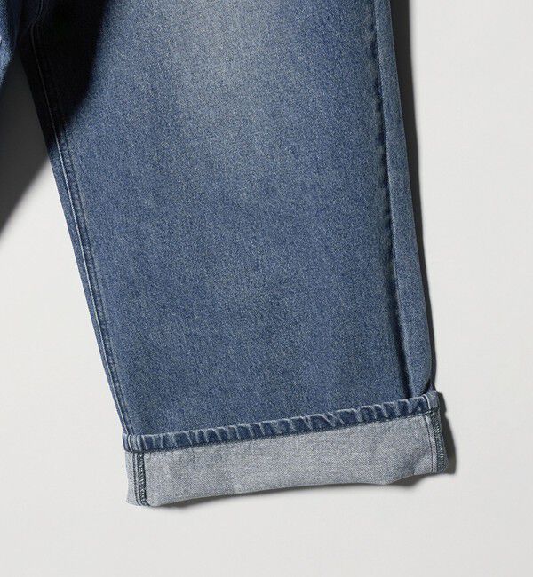 BEAUTY&YOUTH UNITED ARROWS「【WEB限定】タックワイド デニムパンツ」|デニム|