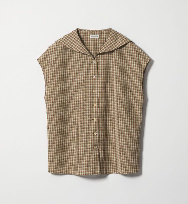STEVEN ALAN「＜Steven Alan＞チェック ショートスリーブ シャツ」|シャツ・ブラウス|