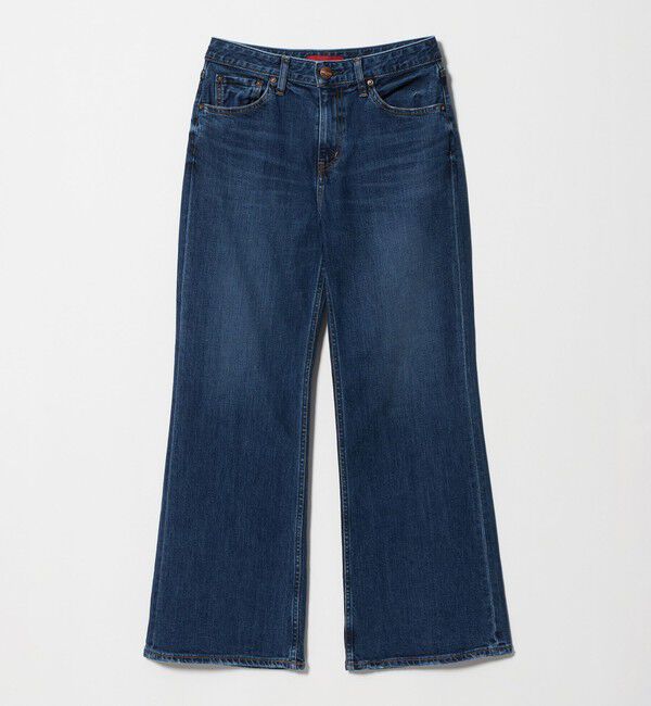 BEAUTY&YOUTH UNITED ARROWS「＜RED CARD＞Twilightフレア デニムパンツ/ロイヤル」|デニム|
