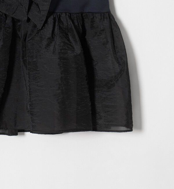 UNITED ARROWS「レディー フリル チュール カットソー ‐ウォッシャブル‐」|Tシャツ・カットソー|